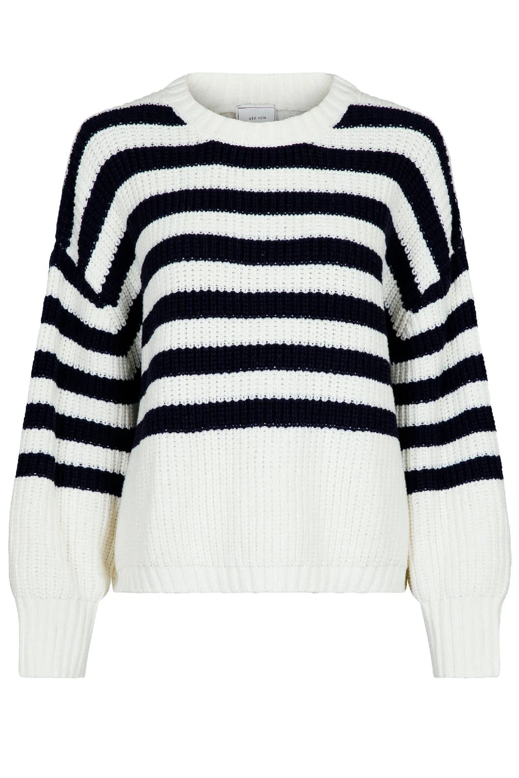 Dakota stripe knit blouse